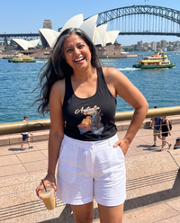 Australia Women’s fitted racerback tank top