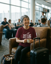 Jet Lag Is For Amateurs - Women's Relaxed T-Shirt