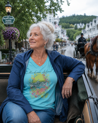 Mackinac Island Women’s relaxed v-neck t-shirt