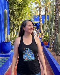 Morocco Women’s fitted racerback tank top