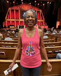 Nashville Women’s fitted racerback tank top