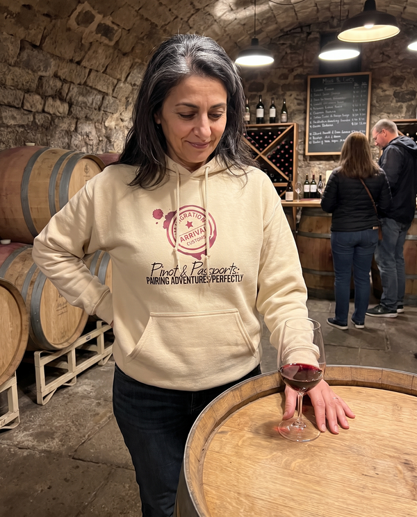 Pinot & Passports Unisex Hoodie