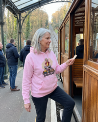 Globetrotting Goddess Grey Unisex Hoodie