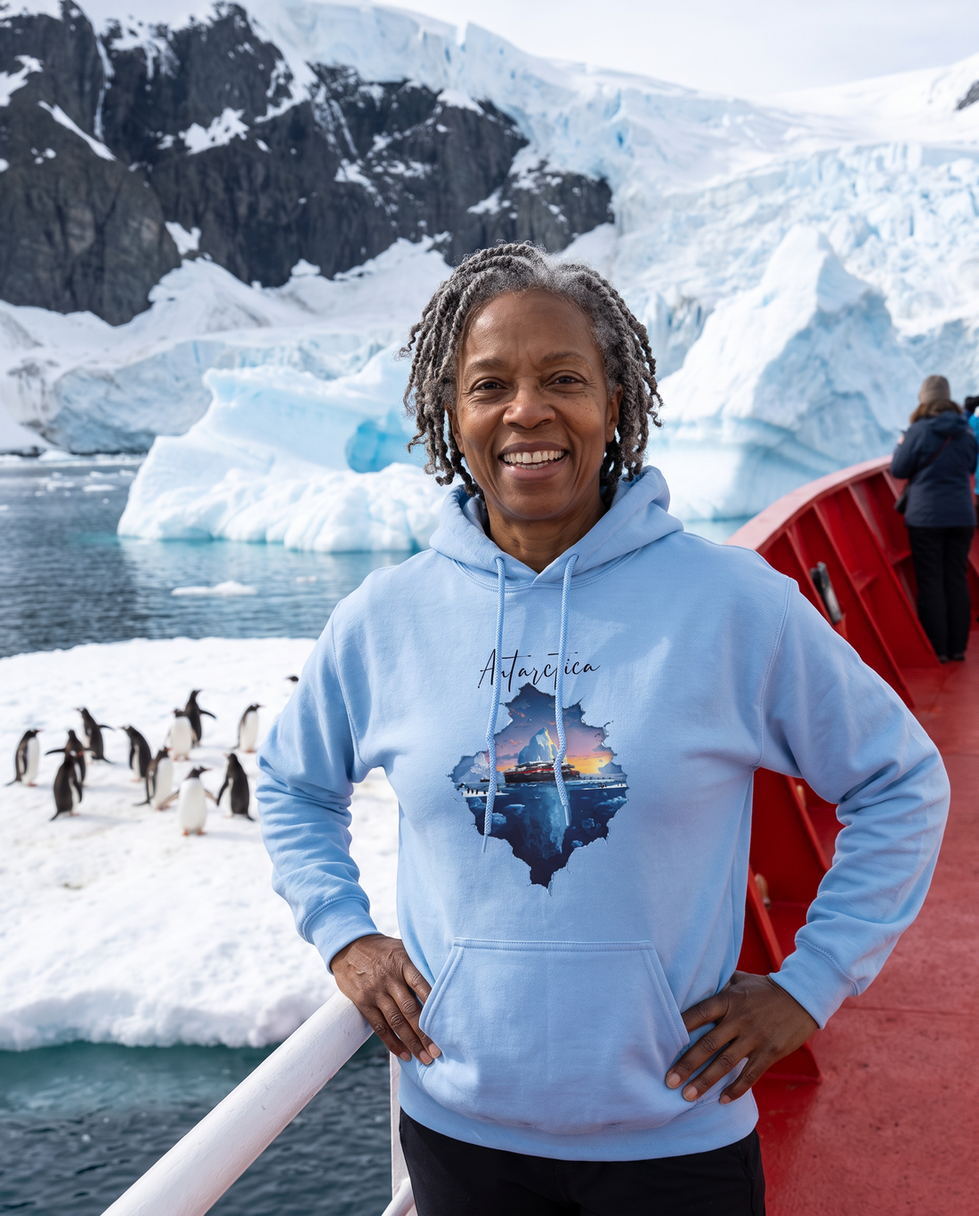 Antarctica Unisex Hoodie