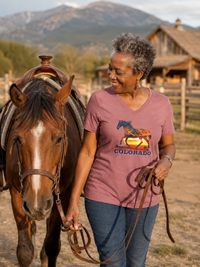 Colorado Women’s relaxed v-neck t-shirt