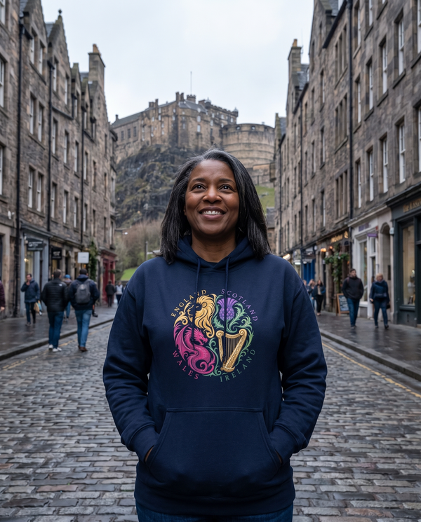 England Scotland Wales Ireland Unisex Hoodie