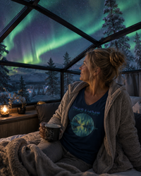 Finland Lapland Women’s relaxed v-neck t-shirt