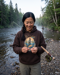 Fly Fishing Maine Unisex Hoodie