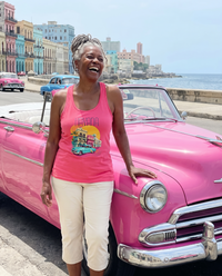 Havana Women’s fitted racerback tank top