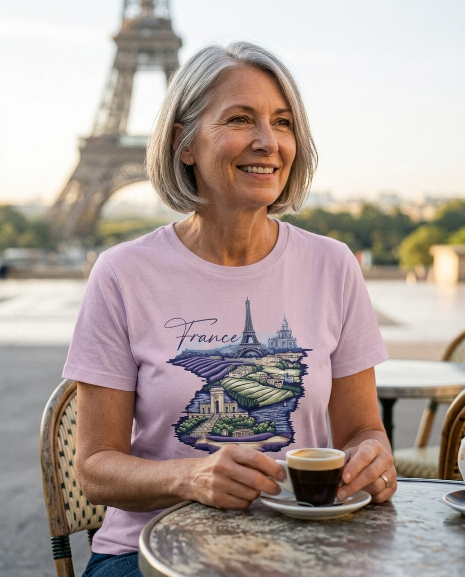 France - Women's Relaxed T-Shirt