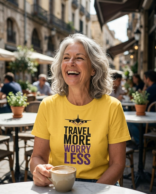 Travel More, Worry Less™ Unisex Softstyle T-Shirt