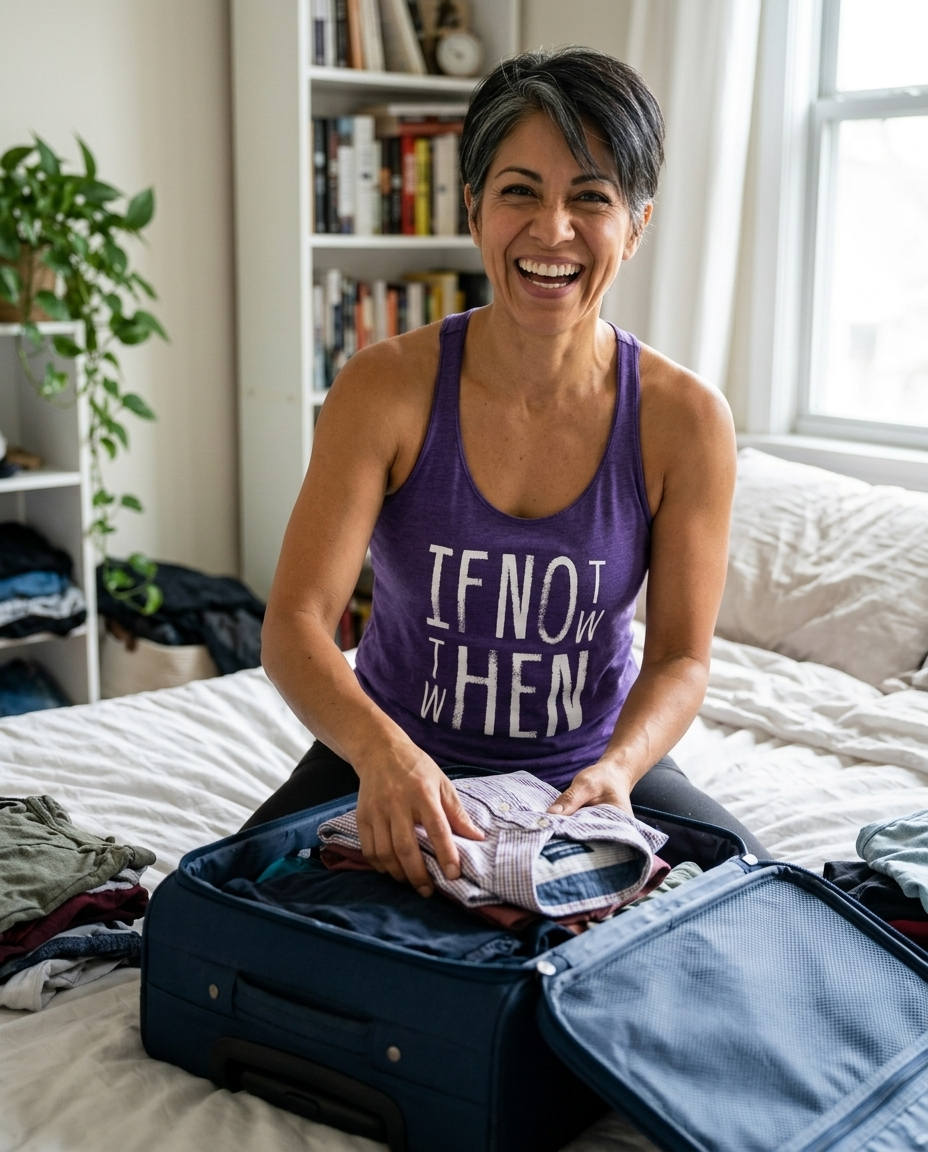 If Not Now, Then When? Women’s Racerback Tank
