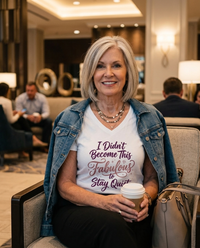 I Didn’t Become This Fabulous to Stay Quiet - Women’s relaxed v-neck t-shirt