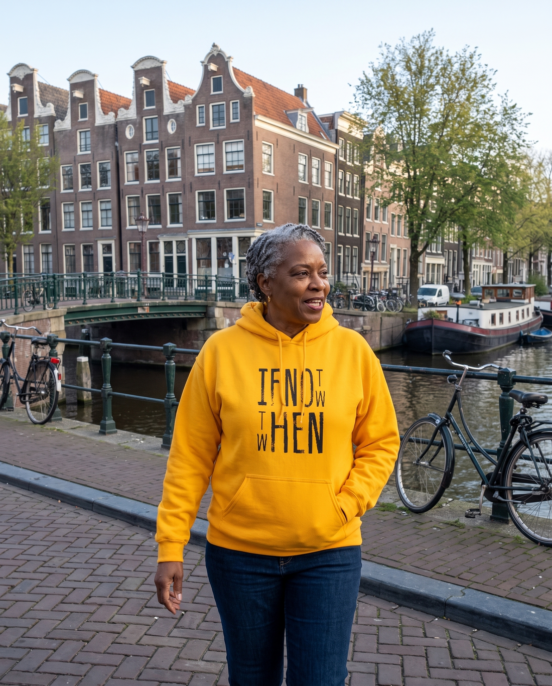 If Not Now Then When Unisex Hoodie