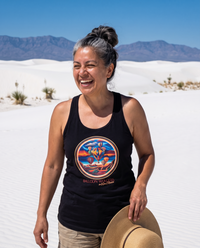 New Mexico Women’s fitted racerback tank top
