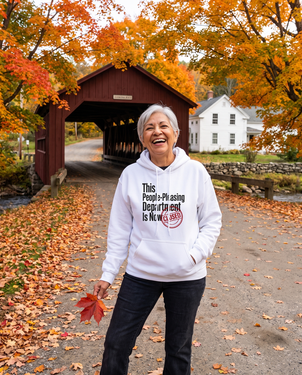 People Pleasing Stamp Unisex Hoodie