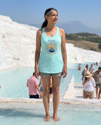 Turkey Women’s fitted racerback tank top