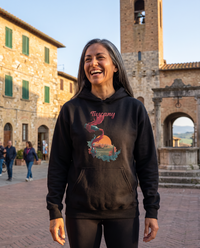Tuscany Wine Bottle Unisex Hoodie